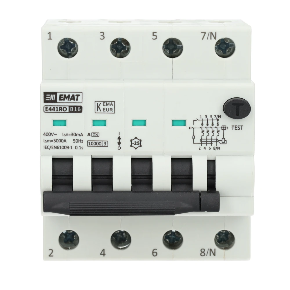 EMAT 3-phase 16A RCBO - view 4