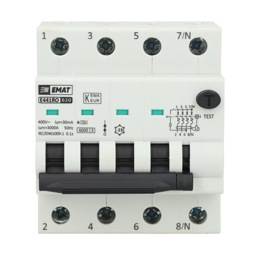 EMAT 3-phase 20A RCBO - view 4