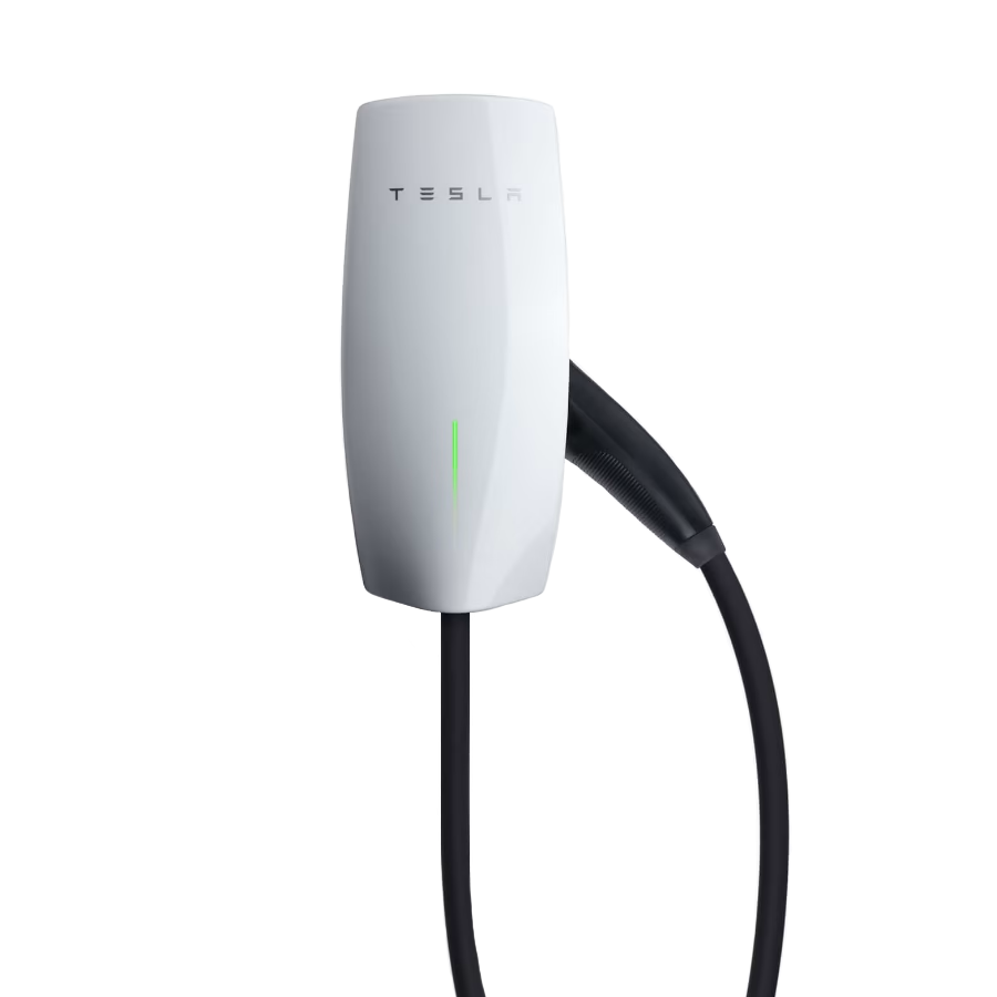 Tesla Wall Connector Gen 3 white faceplate