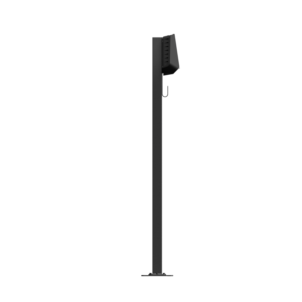 S-line Base 1-way mounting pole for Easee chargers
