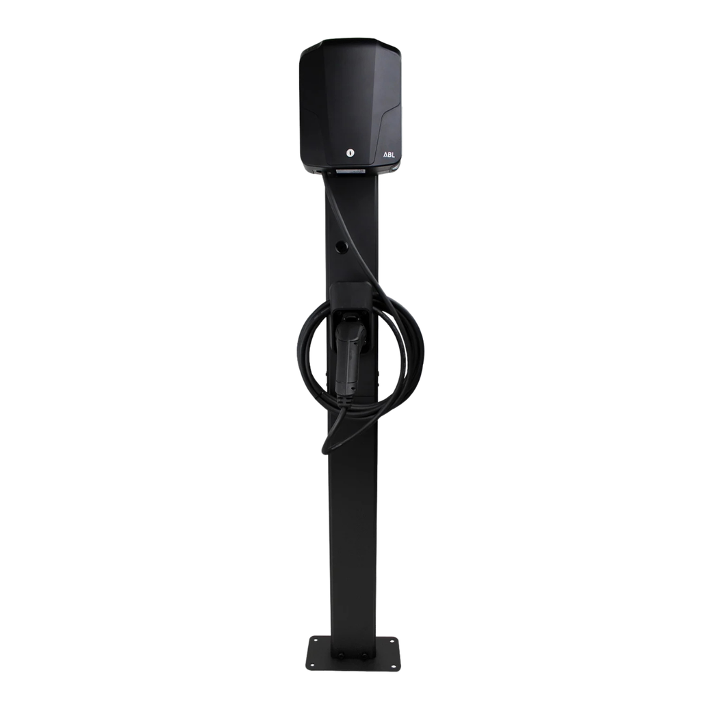 Loady matt black mounting pole for ABL eMH1