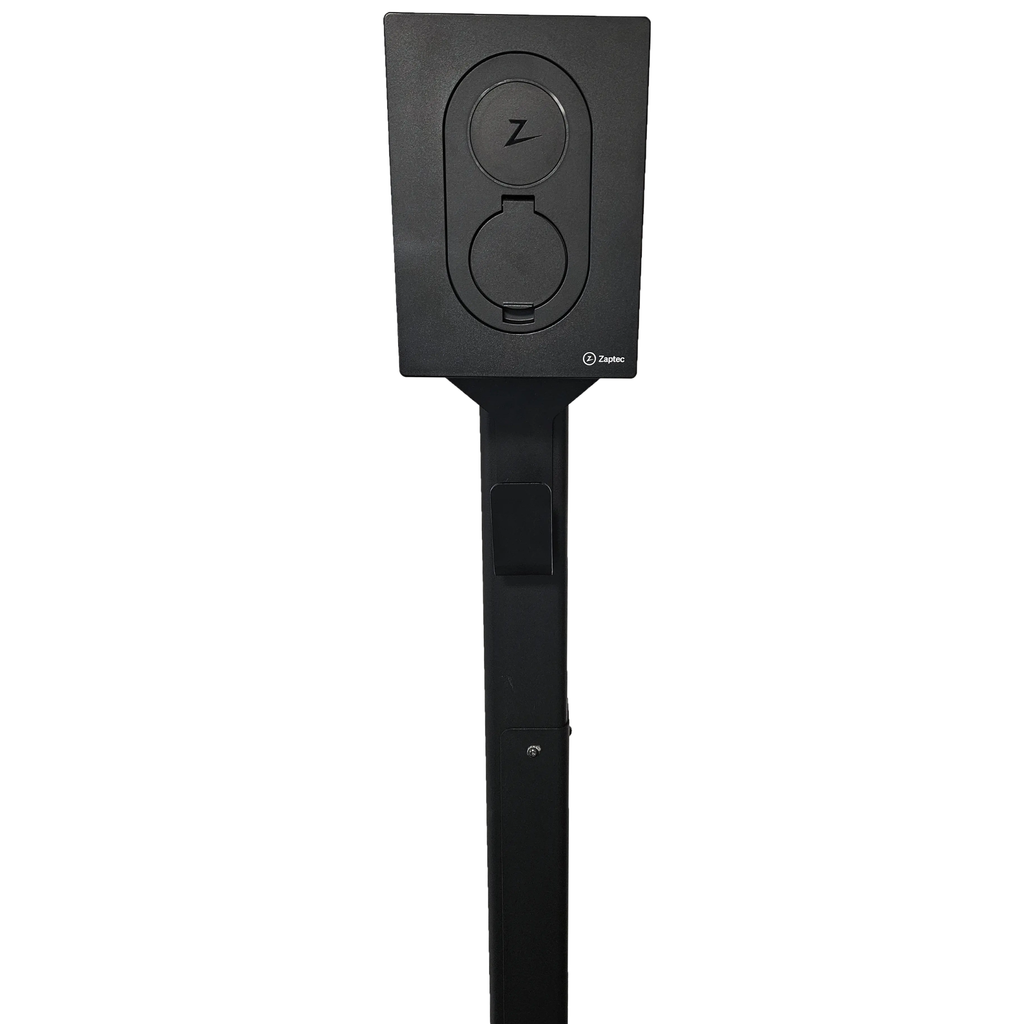 S-line Base 1-way mounting pole for Zaptec Go