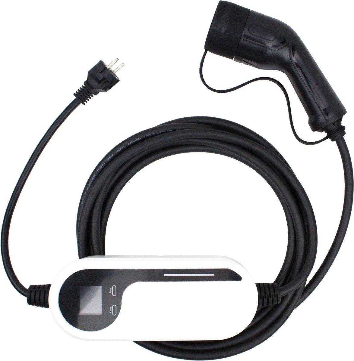 Loady portable EV charger with Type 2 plug and Schuko plug - view 3