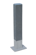 ChargeXpert recycled synthetic charger pole in grey
