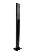 Loady matt black mounting pole for Besen