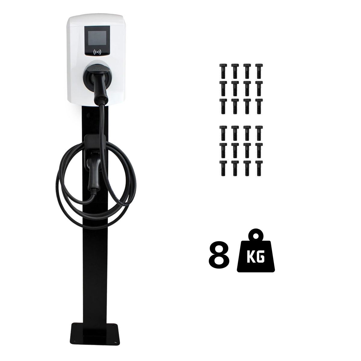 Loady matt black mounting pole for Alfen Pro-line & Plus - view 6