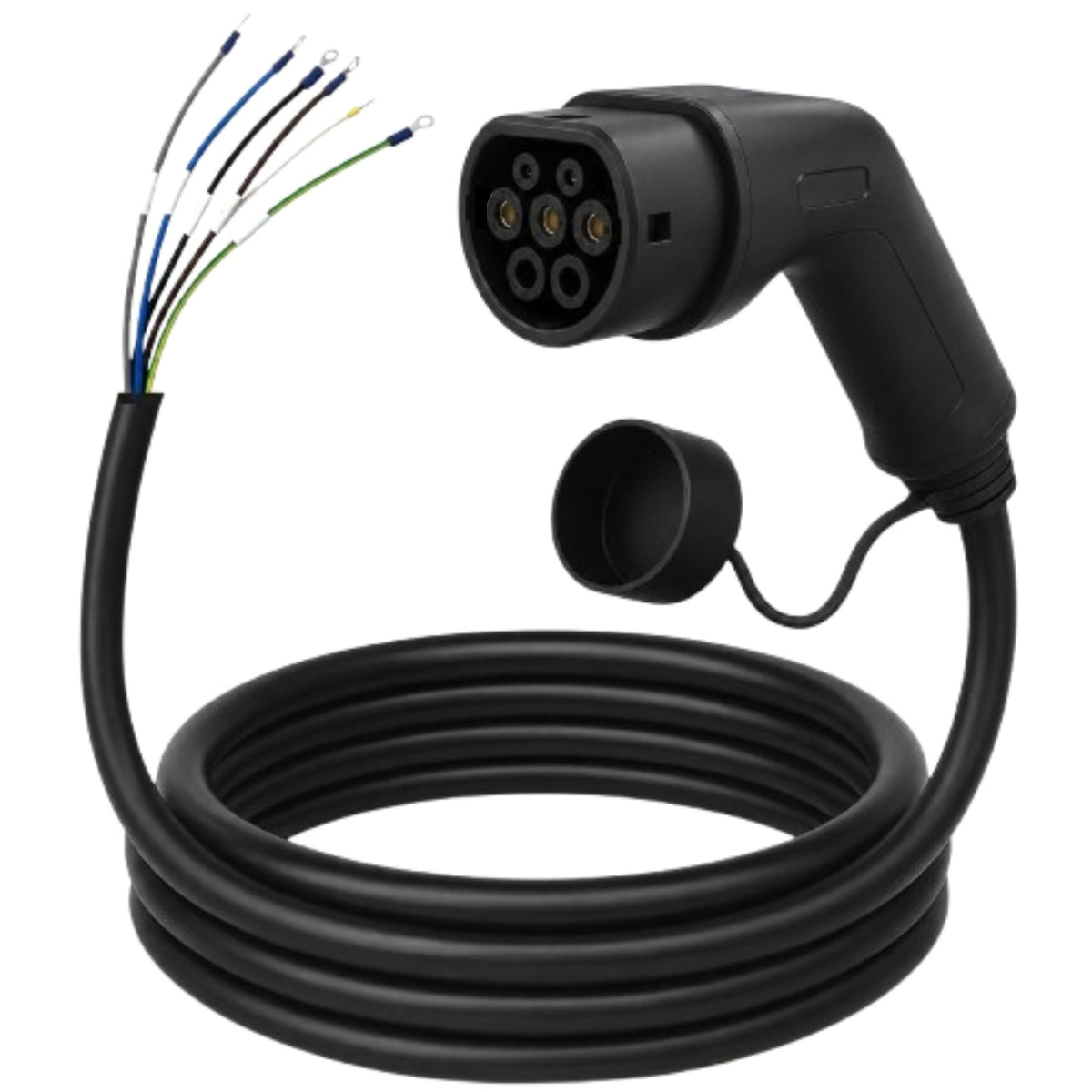 Loady Type 2 open-end replacement charging cable 22kW
