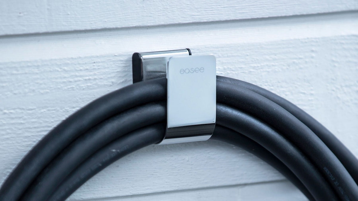Easee U-Hook charging cable holder - view 2